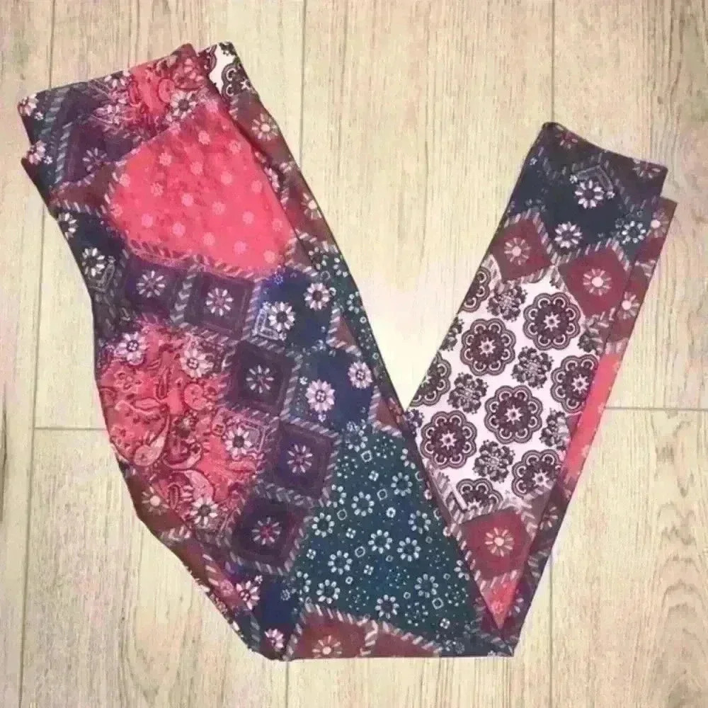 American Eagle Multi Color Leggings Size S